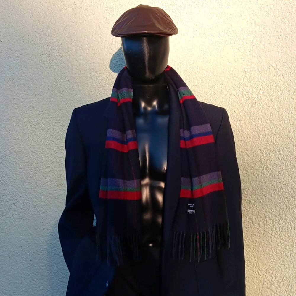 Christian Dior Monsieur Cashmaire Tartan Plaid Scarf (UNISEX) - Picture 16 of 17